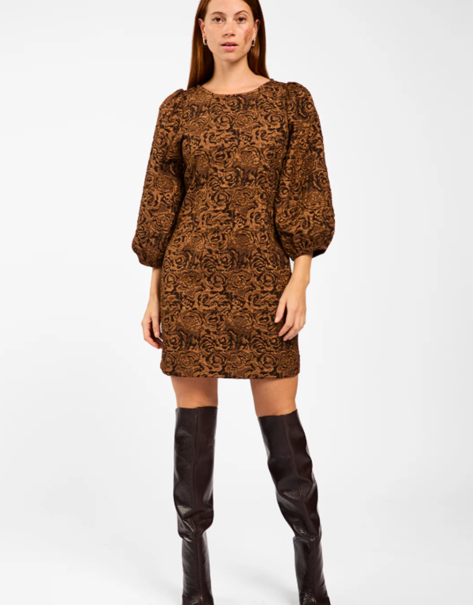 Aaiko Nicolette Dress Gold