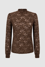 Aaiko Tory Lace Top Cedar Green