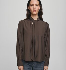Moss Copenhagen Juliana Tie Top Hot Fudge