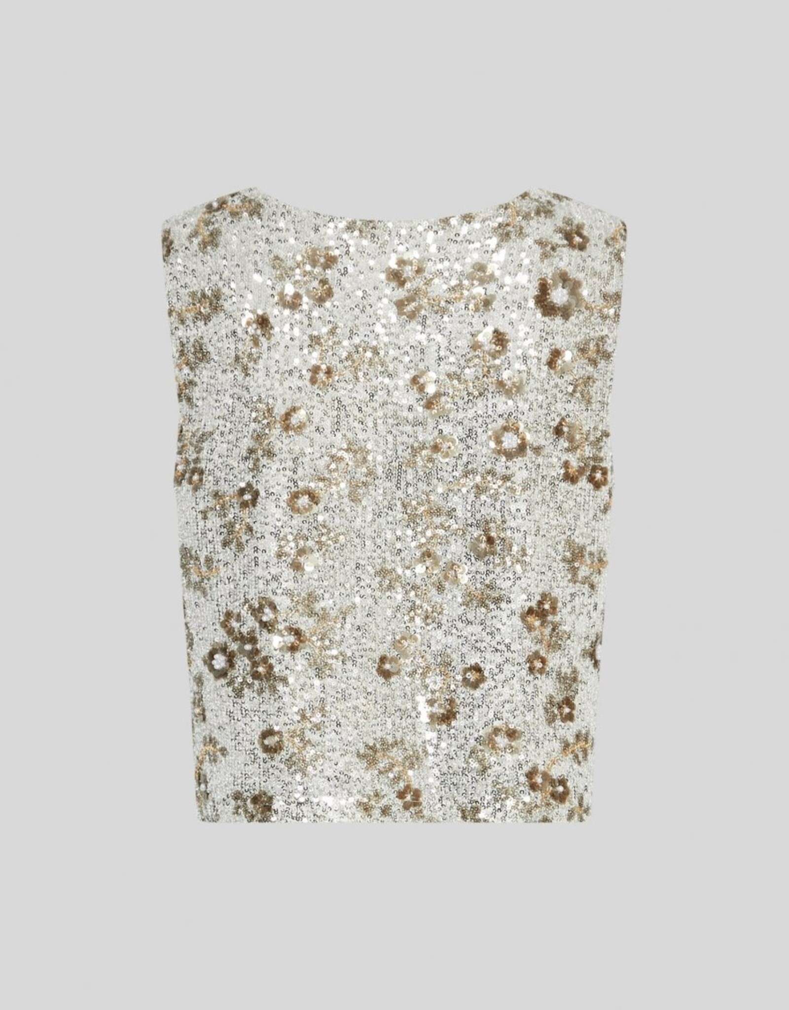 Moss Copenhagen Magnolia SL Top Silver/T Coco