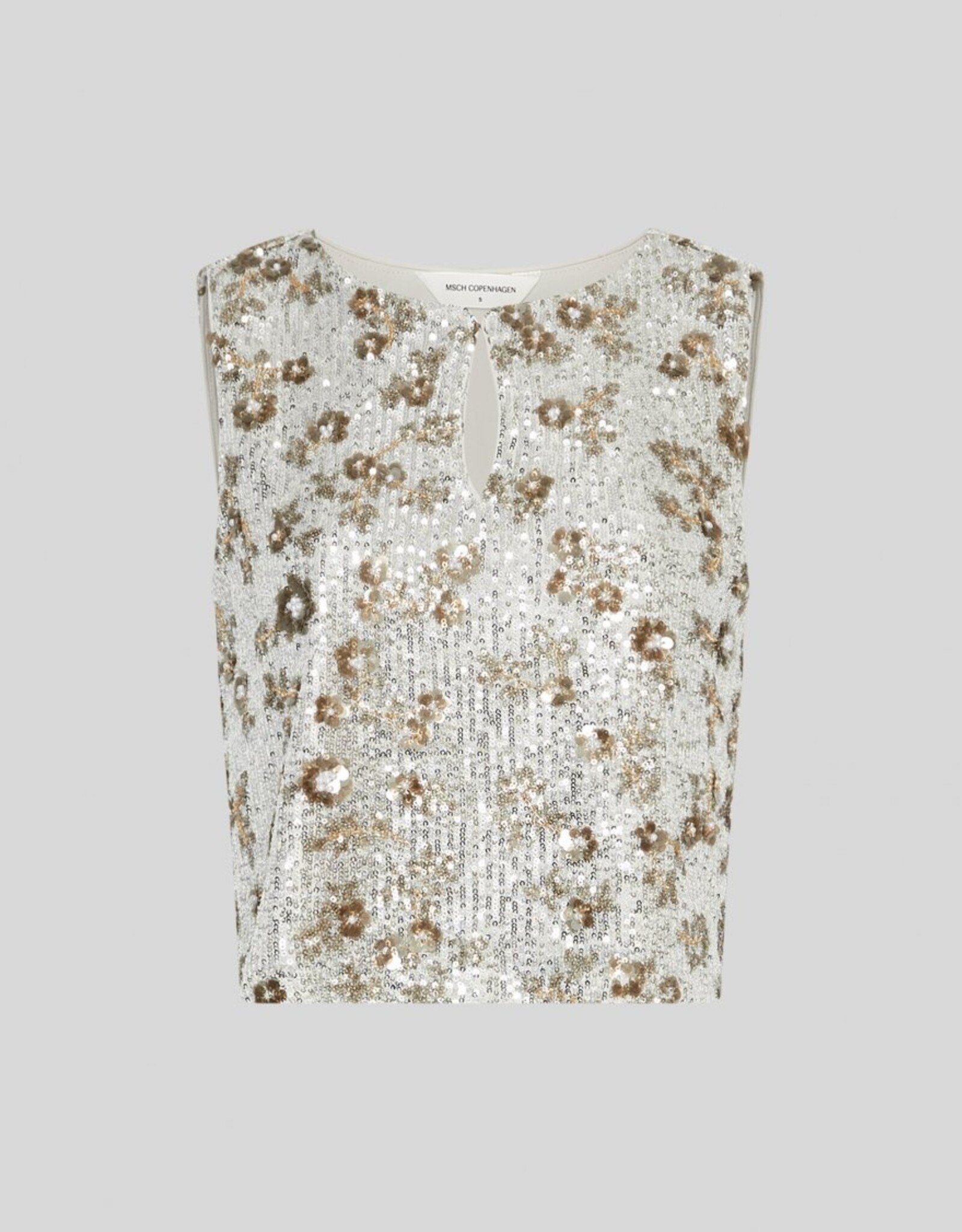 Moss Copenhagen Magnolia SL Top Silver/T Coco