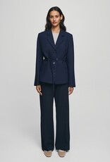 Moss Copenhagen Freylia Pants Mari Blue Mel