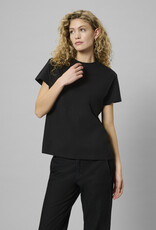 My Essential Wardrobe Hanne Rhinestone Tee Black