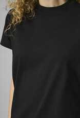 My Essential Wardrobe Hanne Rhinestone Tee Black