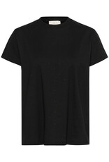 My Essential Wardrobe Hanne Rhinestone Tee Black