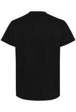 My Essential Wardrobe Hanne Rhinestone Tee Black