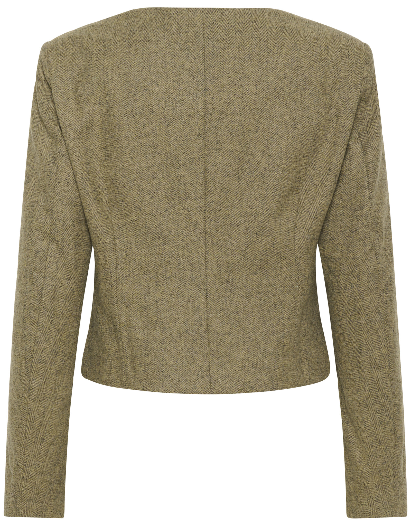 My Essential Wardrobe Billa Short Blazer Amber Melange