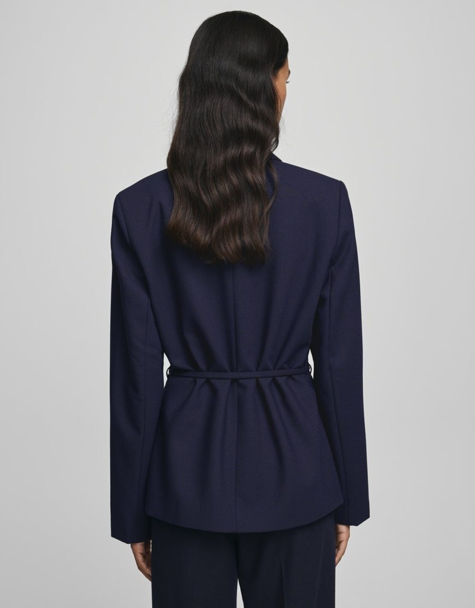 Moss Copenhagen Freylia Straight Blazer Mari Blue Mel