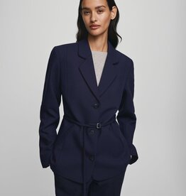 Moss Copenhagen Freylia Straight Blazer Mari Blue Mel