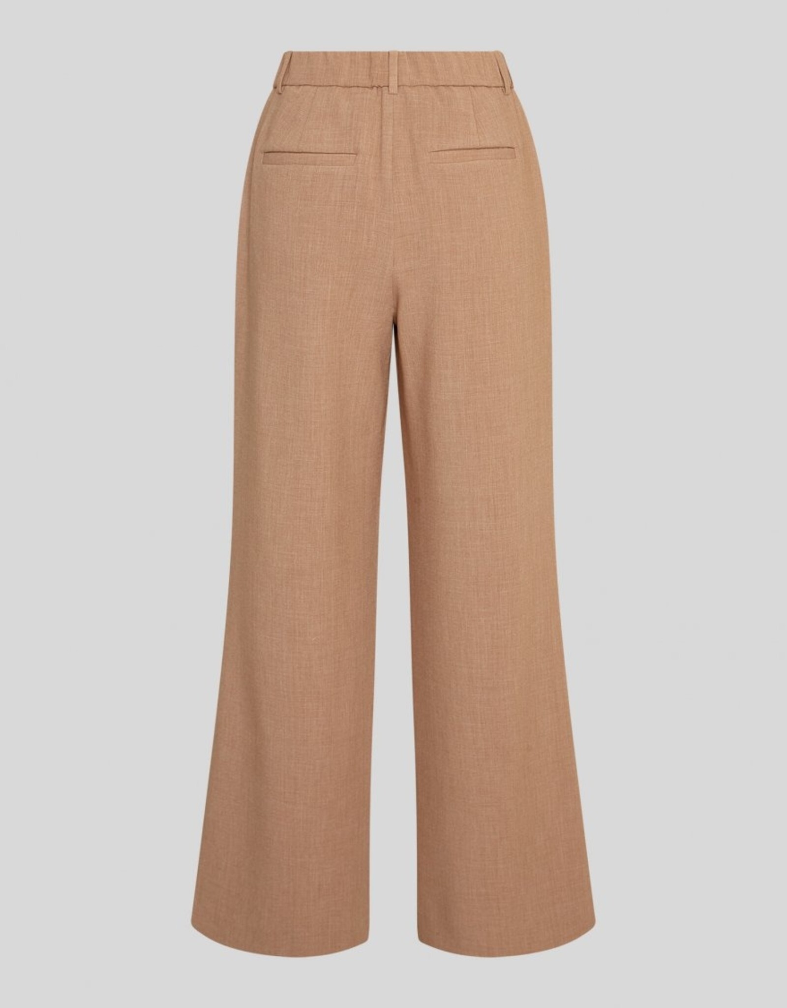 Moss Copenhagen Macy Michelle HW Wide Pants T Coconut Mel