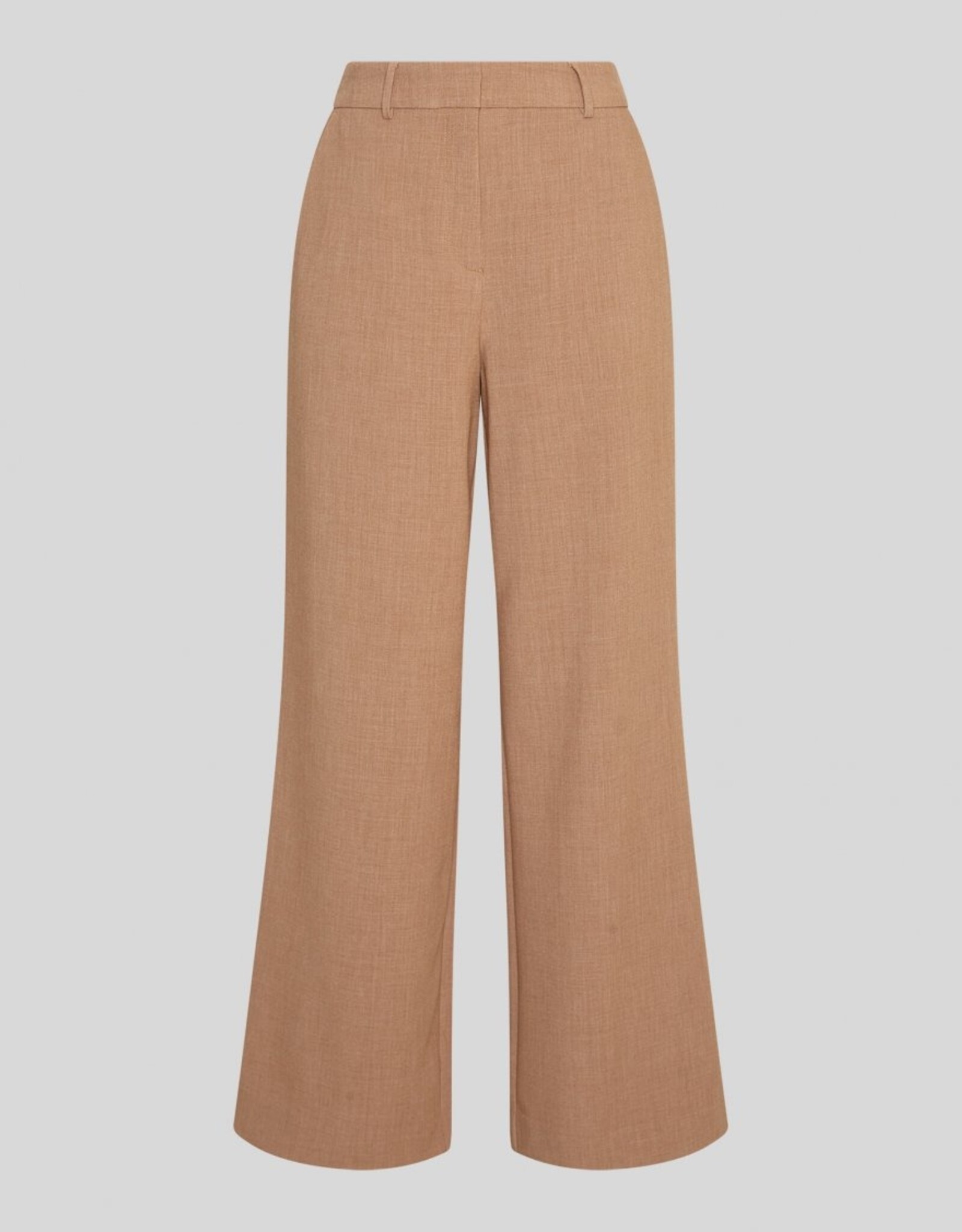 Moss Copenhagen Macy Michelle HW Wide Pants T Coconut Mel