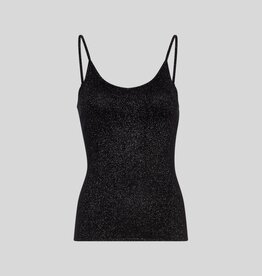 Moss Copenhagen Eurasia Strap Top Black/Silver