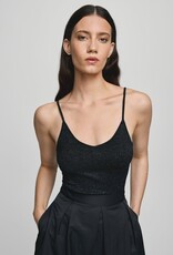 Moss Copenhagen Eurasia Strap Top Black/Silver