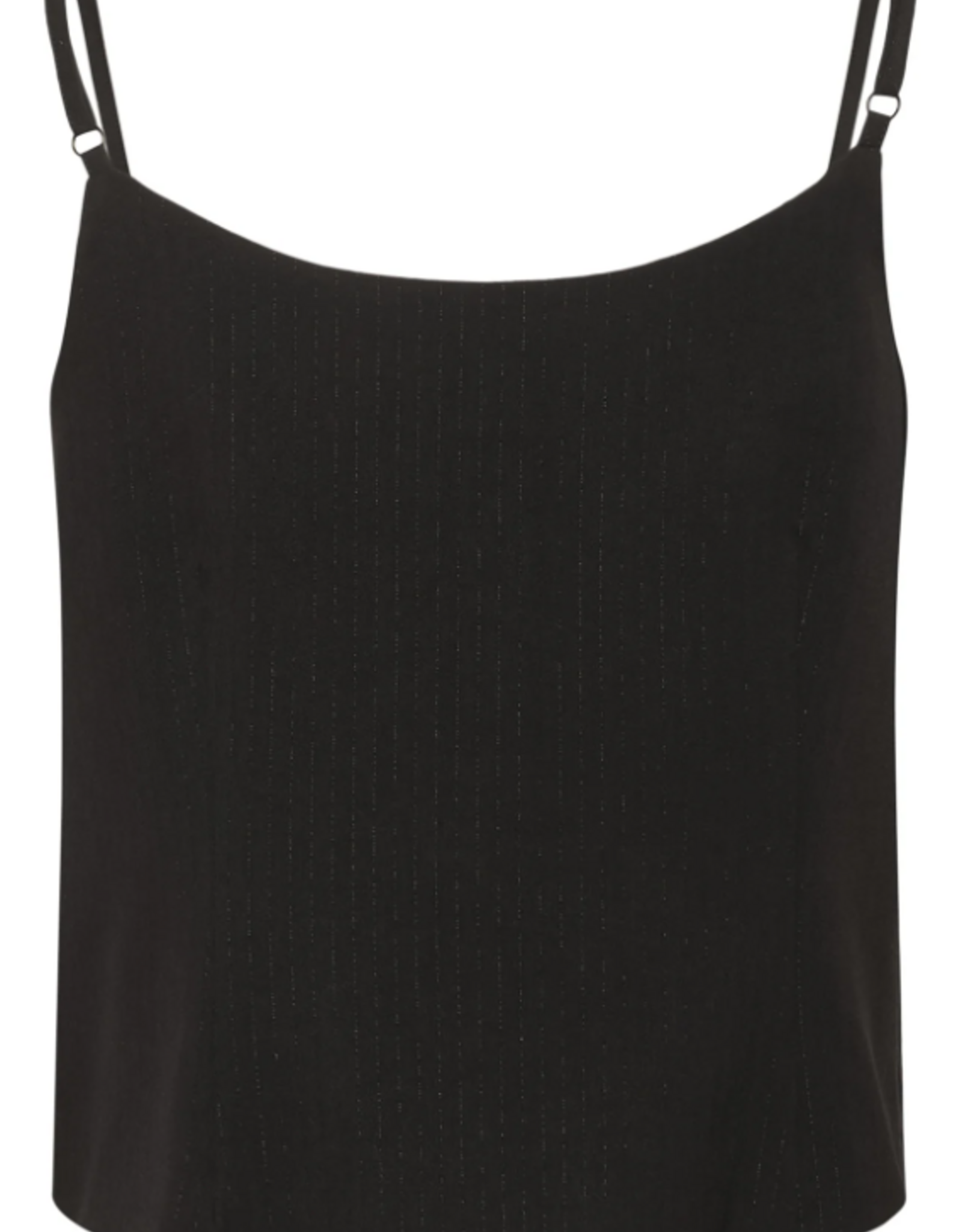 My Essential Wardrobe Reece Strap Vest Black