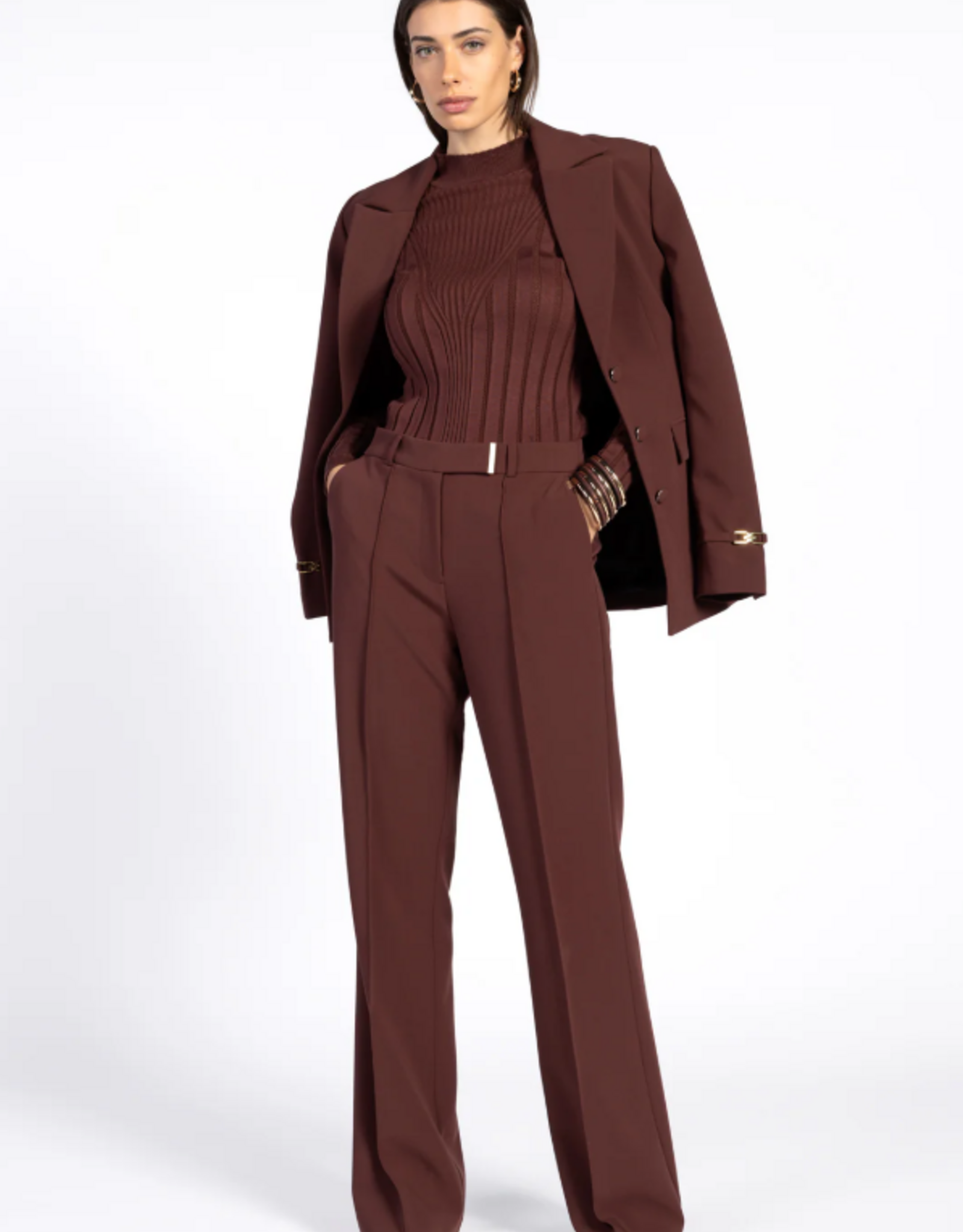 Aaiko Chantalle Trousers Spicy Chocolate