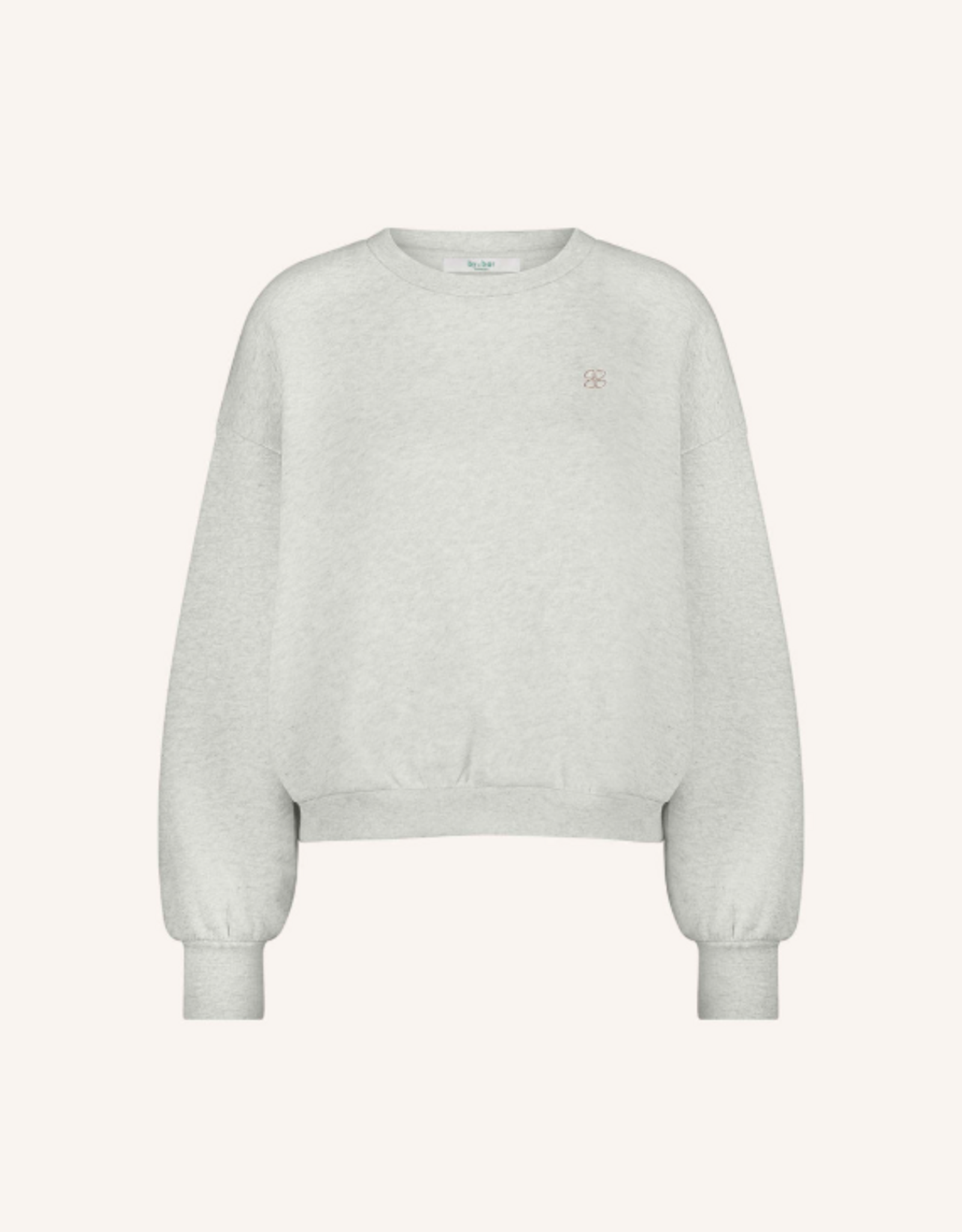 By Bar Bibi Dance Sweater Light Grey Melee