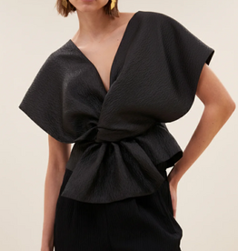 By Bar Simone Bubble Top Jet Black