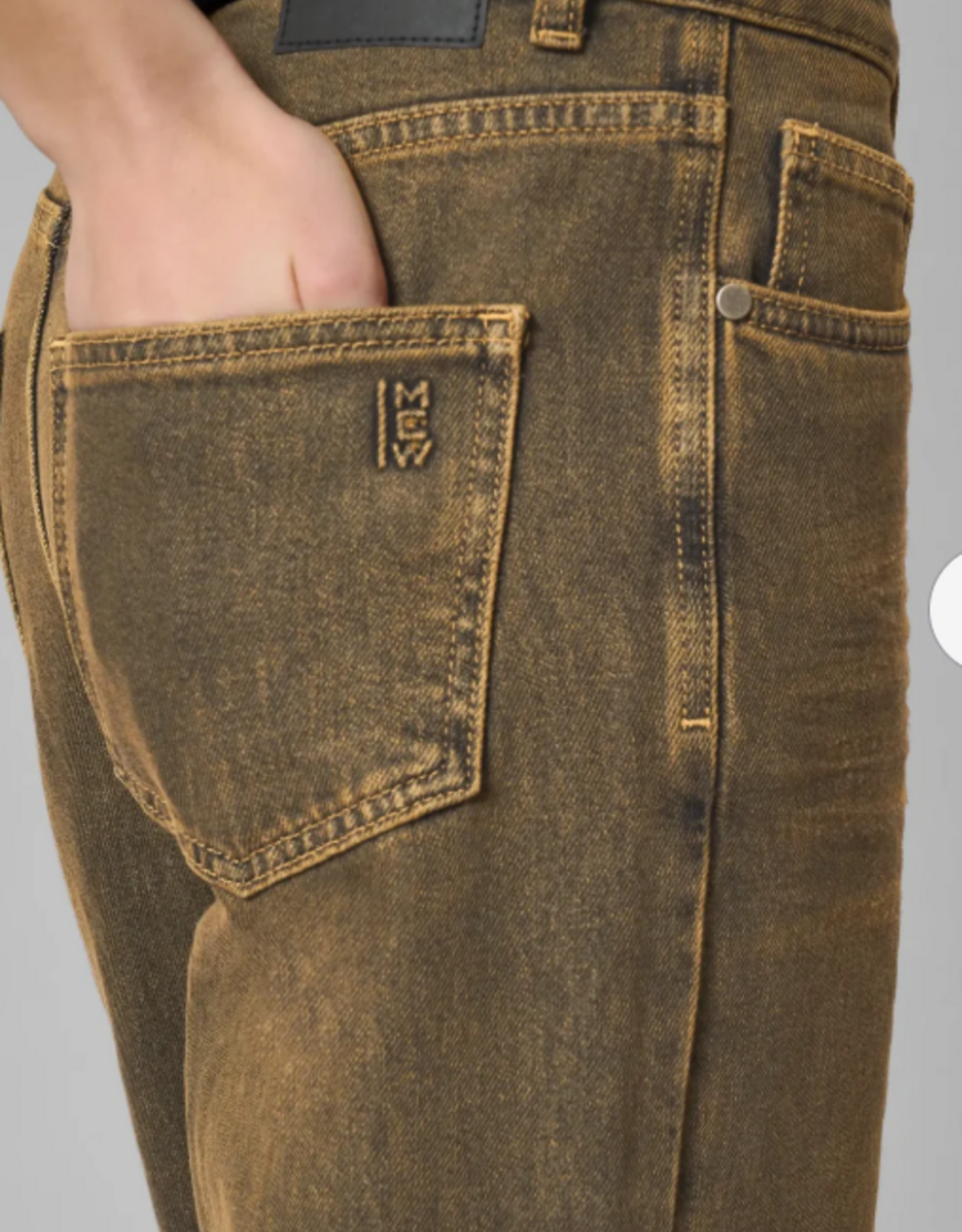 My Essential Wardrobe Louis 139 High Wide Amber Retro L32