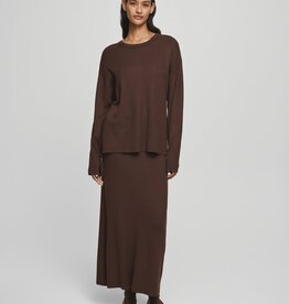 Moss Copenhagen Elfrida Skirt Hot Fudge