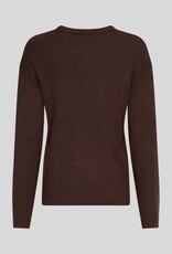 Moss Copenhagen Elfrida Pullover Hot Fudge