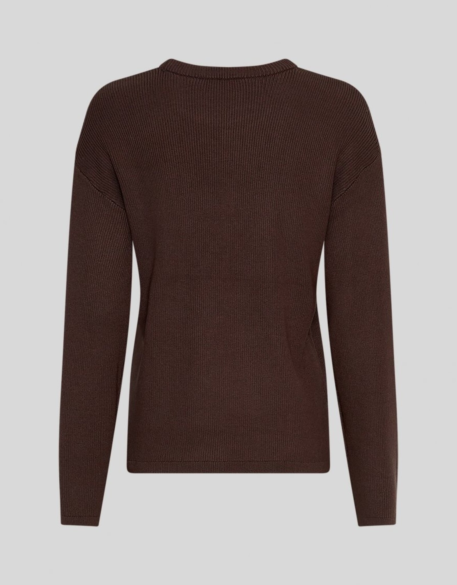 Moss Copenhagen Elfrida Pullover Hot Fudge