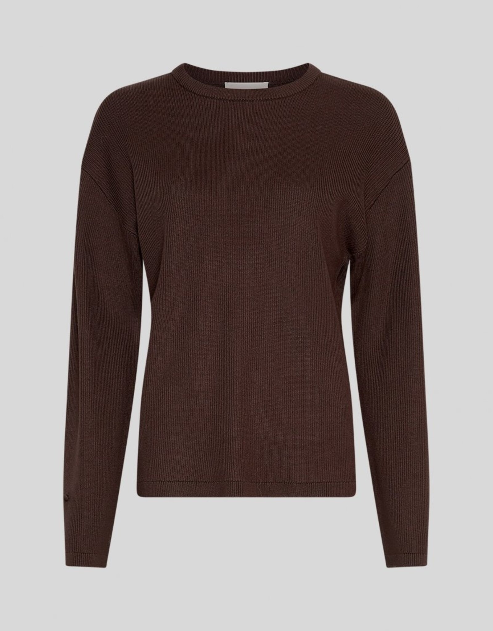 Moss Copenhagen Elfrida Pullover Hot Fudge