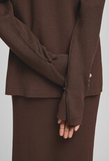 Moss Copenhagen Elfrida Pullover Hot Fudge