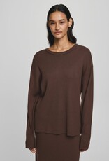 Moss Copenhagen Elfrida Pullover Hot Fudge