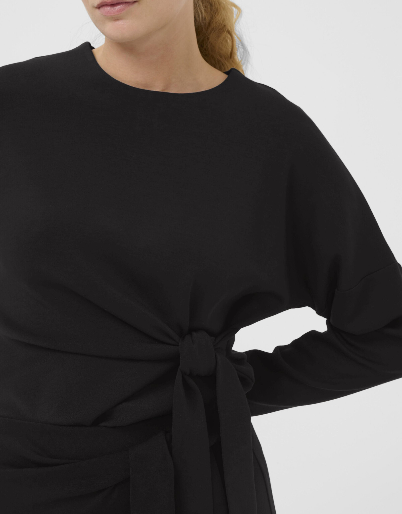 InWear Tri Vincent Knot Blouse Black