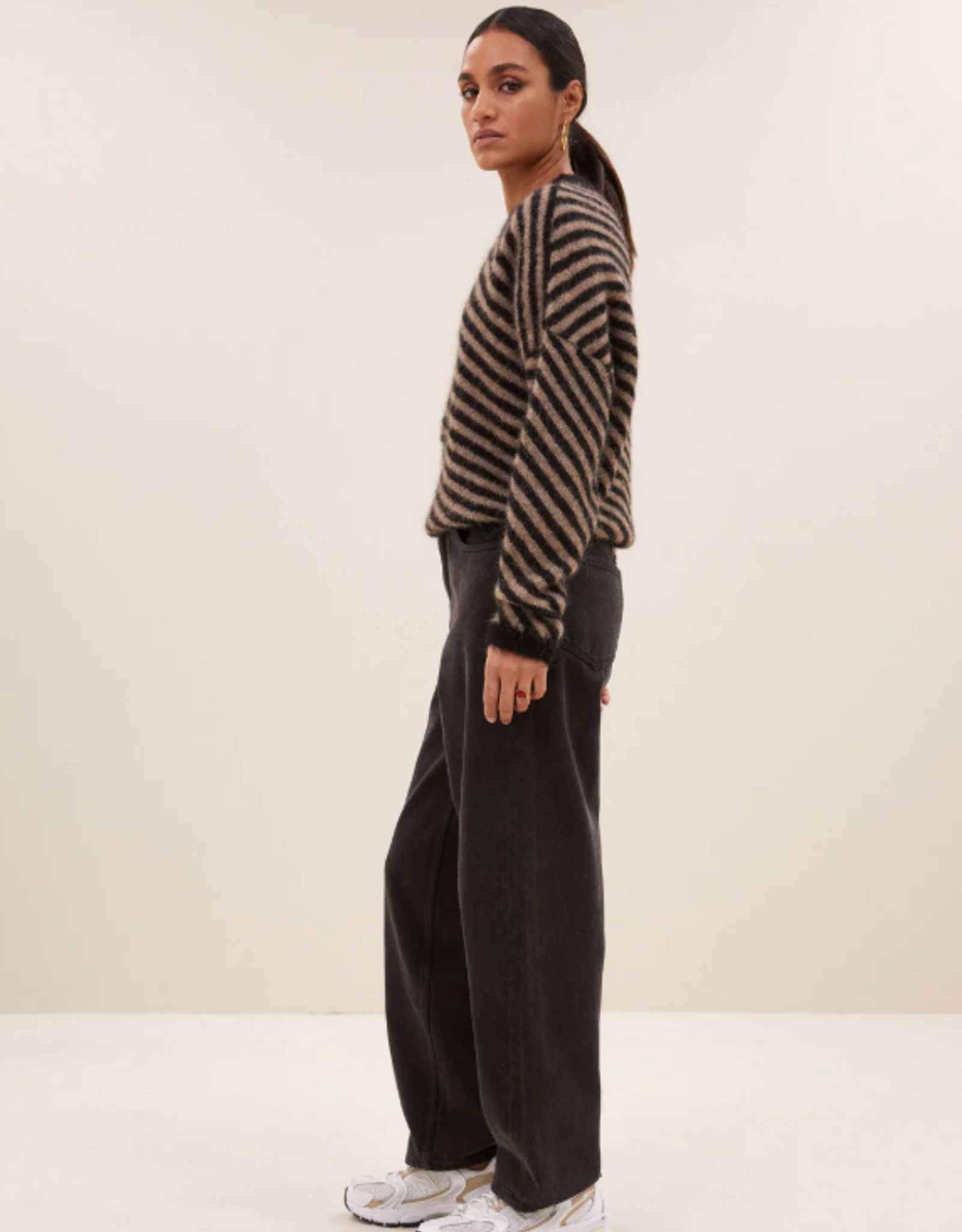 By Bar Lew Black Pants Jet Black