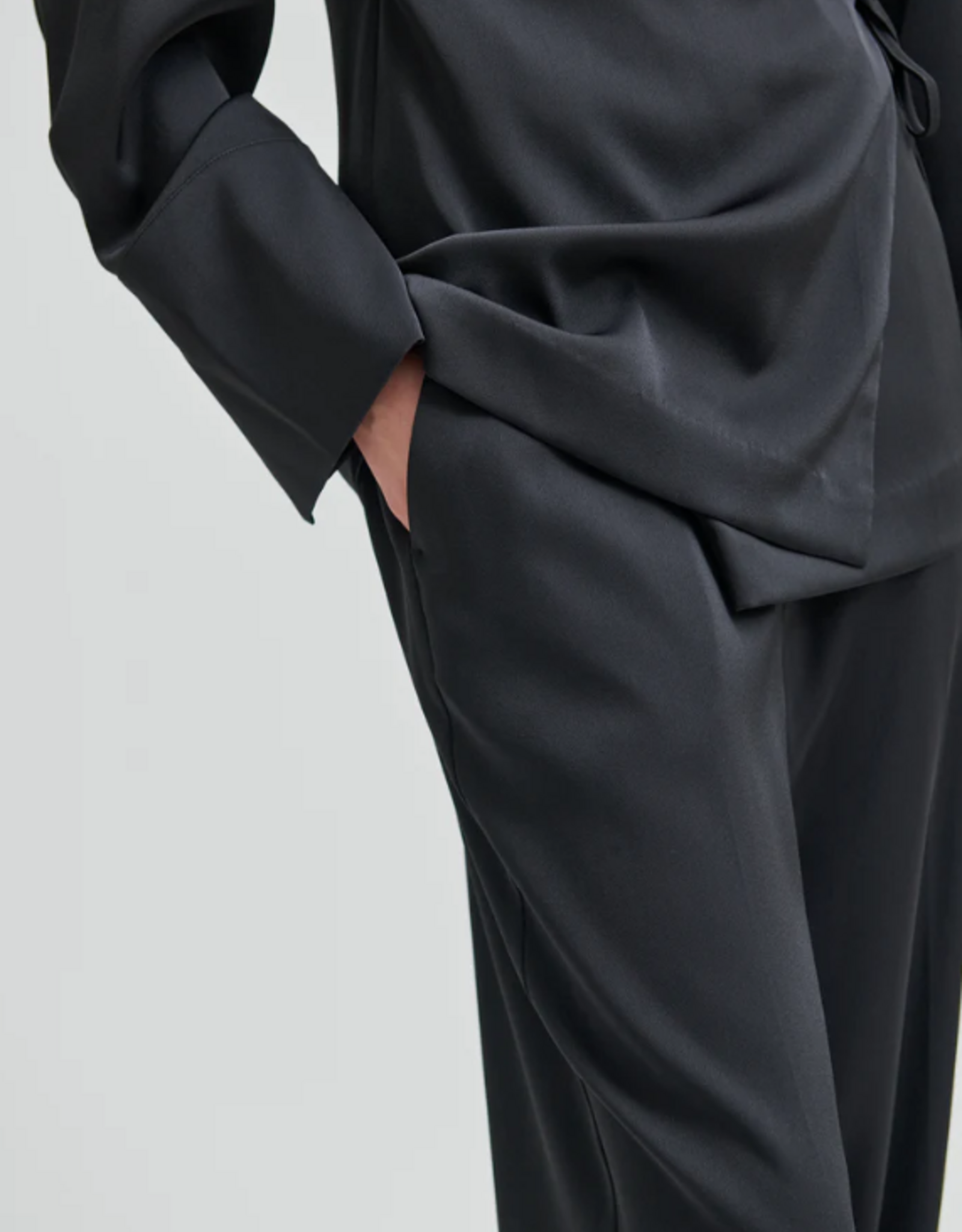 Second Female Glari Trousers Black Sand