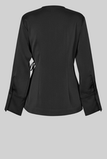 Second Female Glari Wrap Shirt Black Sand