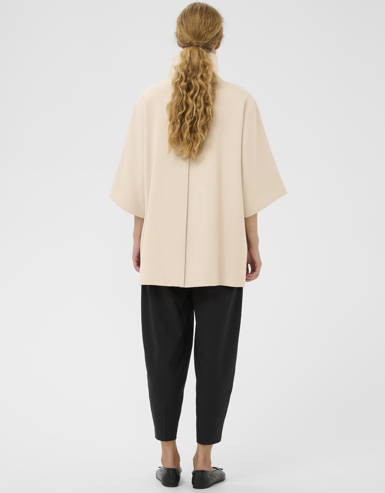 InWear Hollyn Cape Jacket Ecru