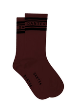 Dante 6 Caleb Logo Socks Mulberry Red