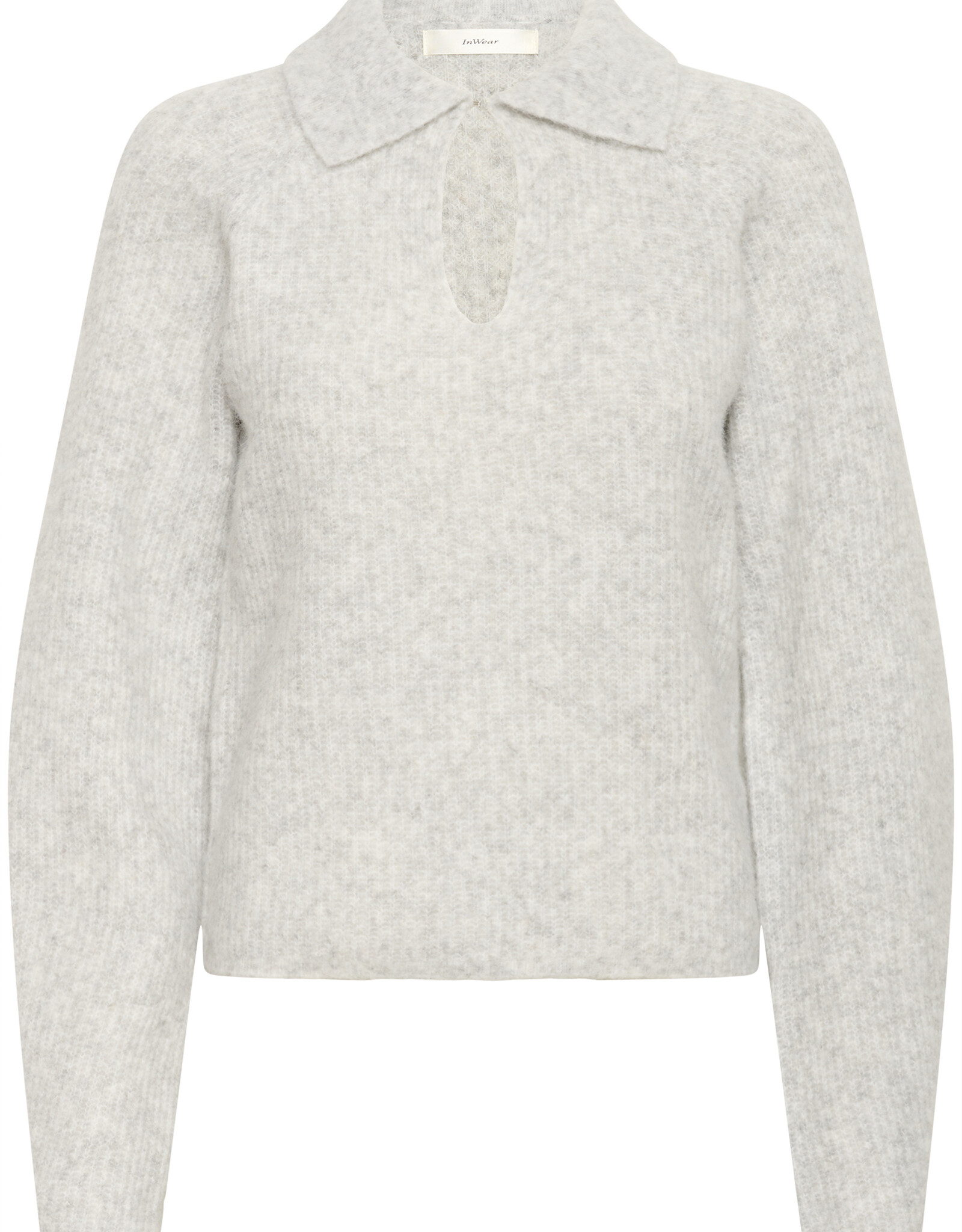 InWear Nias Polo New Light Grey Melange