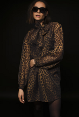 Dante 6 Leigh Leopard Dress Multicolour