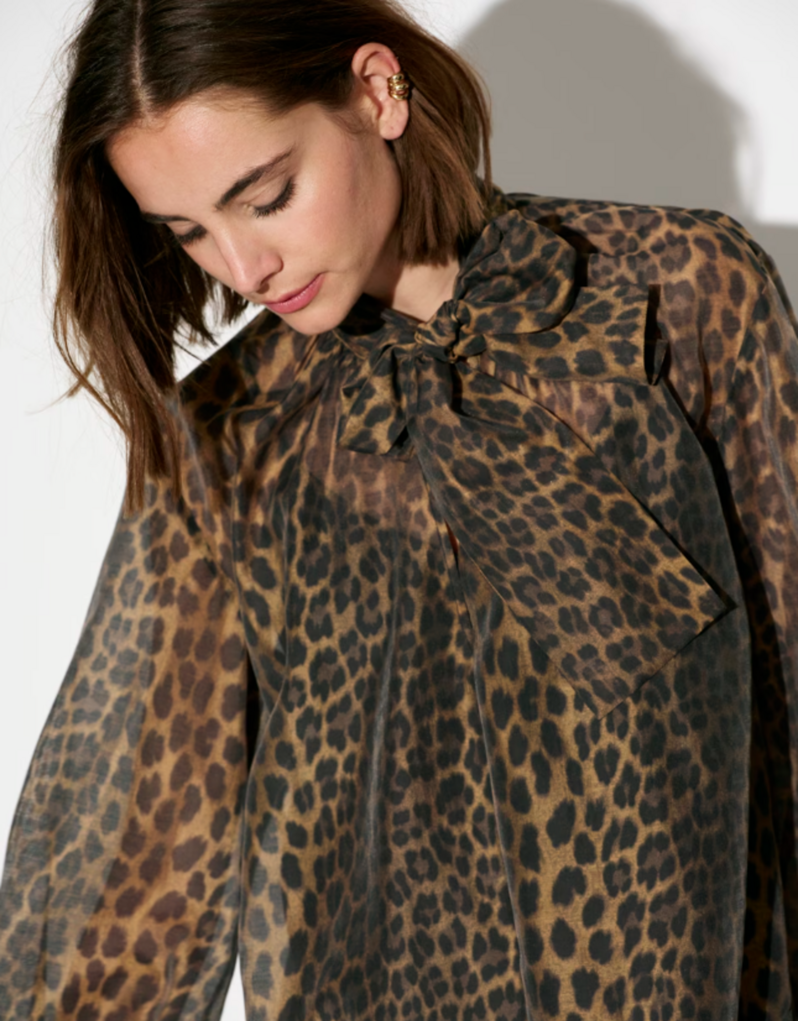 Dante 6 Leigh Leopard Dress Multicolour