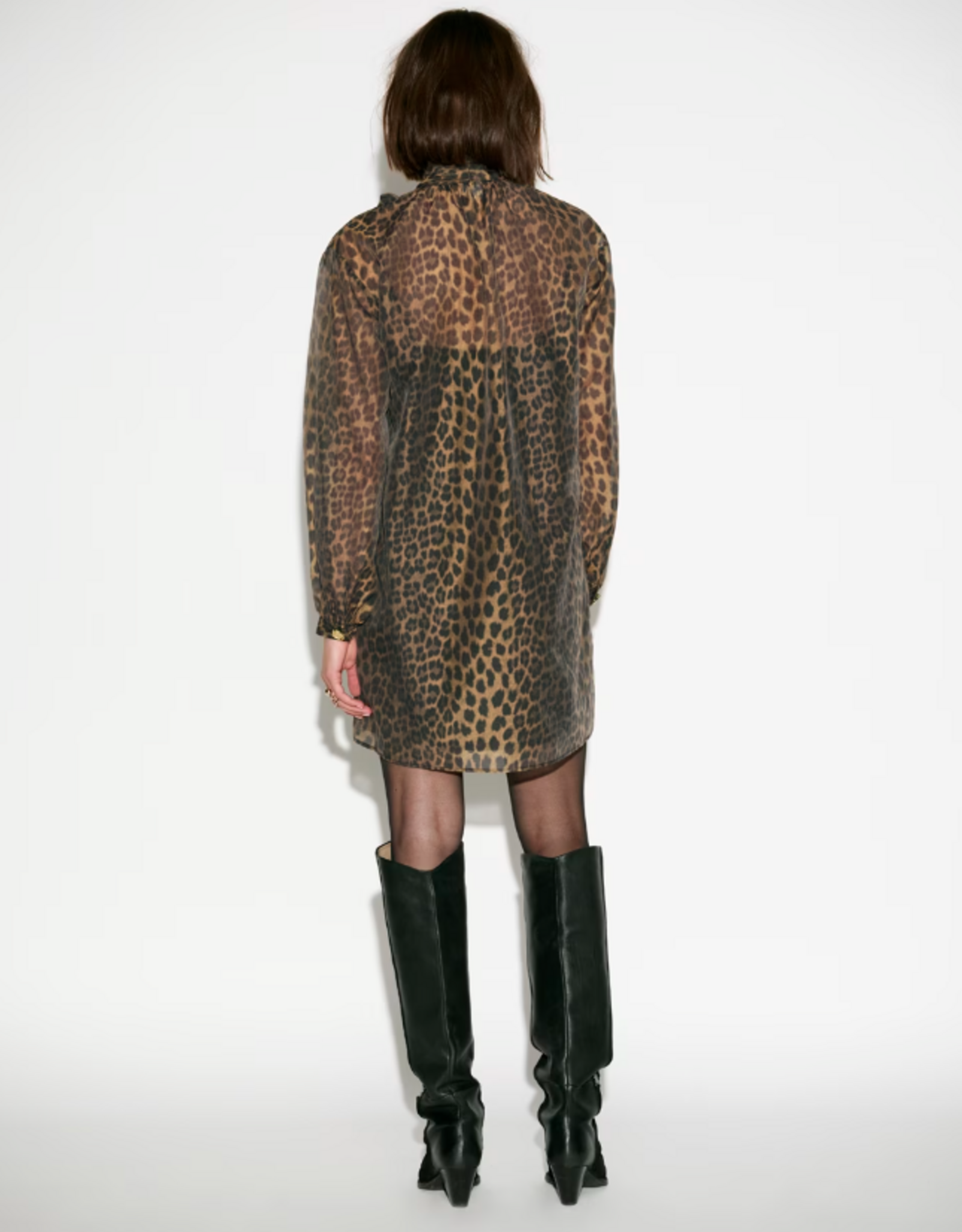 Dante 6 Leigh Leopard Dress Multicolour