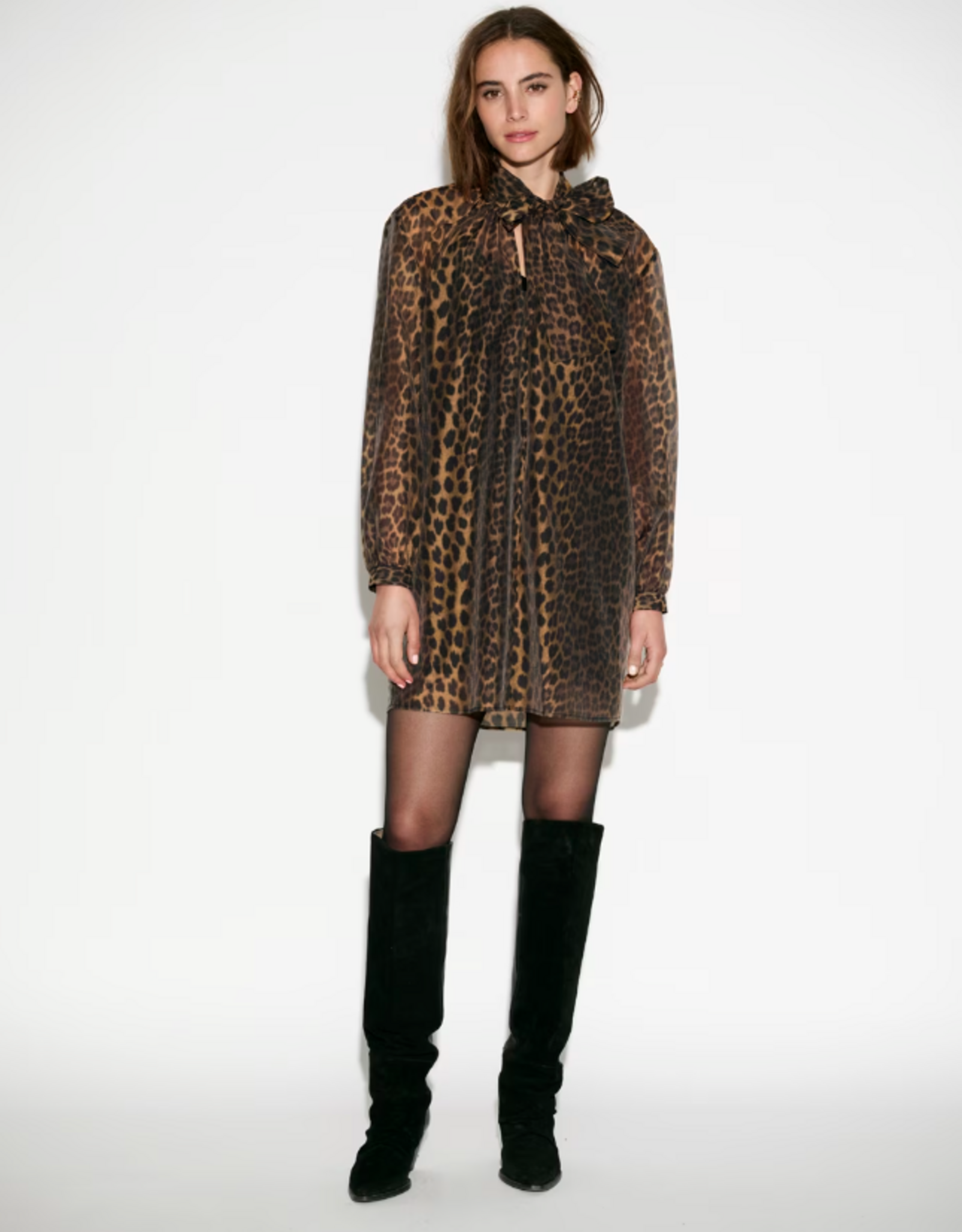Dante 6 Leigh Leopard Dress Multicolour