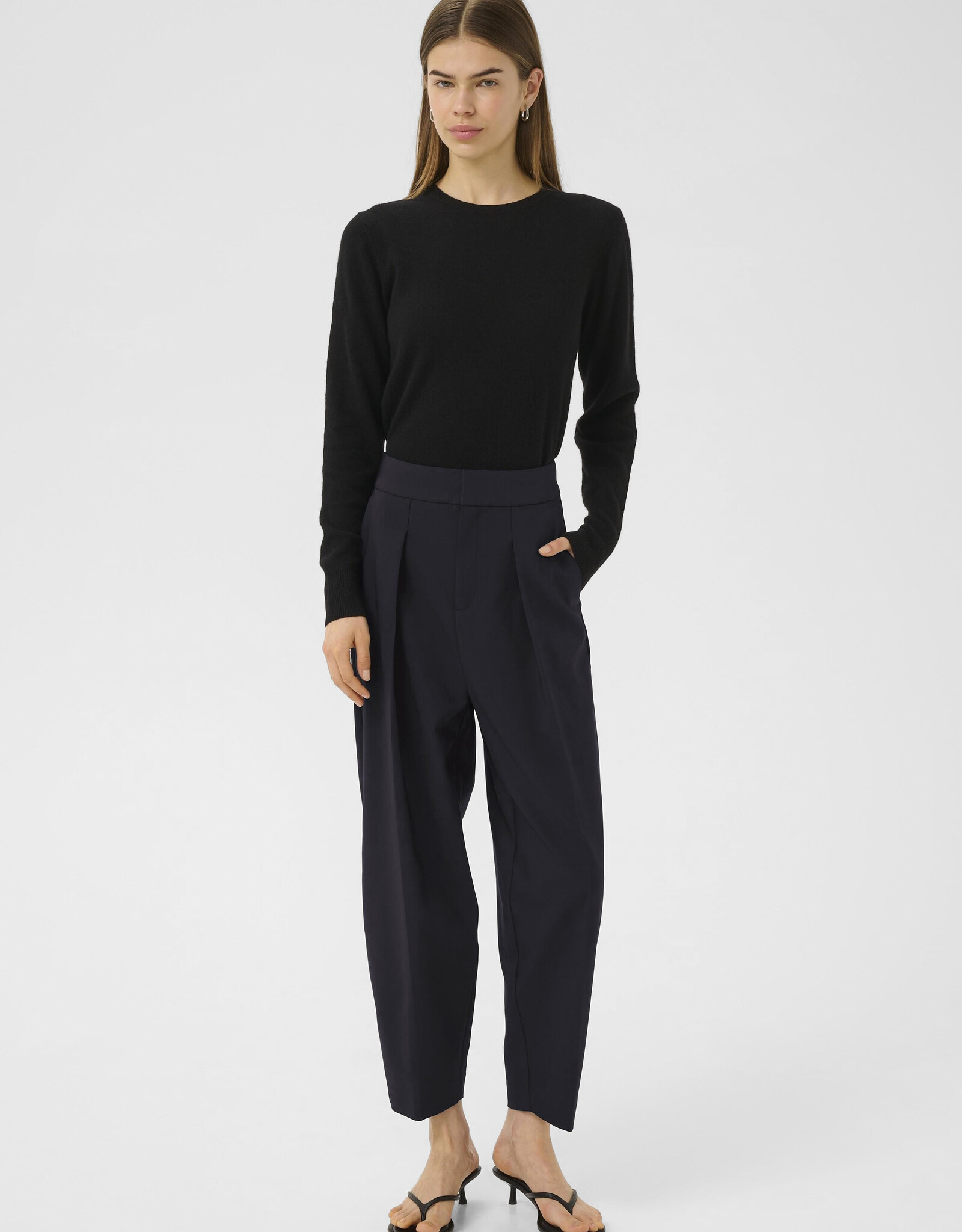 InWear Zella Barrel Pant Black