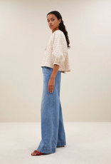 By Bar Mauri Sparkle Cheetah Blouse Champagne