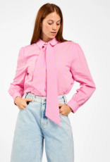 Aaiko Fenne Blouse Coloured Stripe Pink