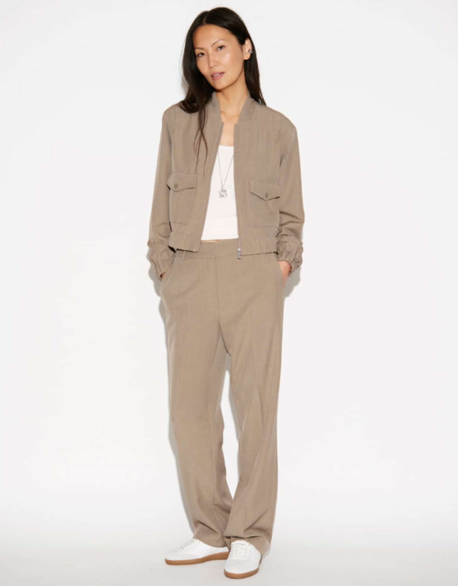 Dante 6 Samie Mélange Jacket Timeless Taupe