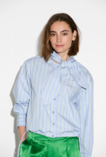 Dante 6 Anubi Stripe Shirt Blue Mist