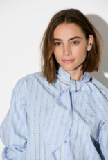 Dante 6 Anubi Stripe Shirt Blue Mist