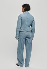 Moss Copenhagen Kabana Tua Denim Jacket Light Blue Wash