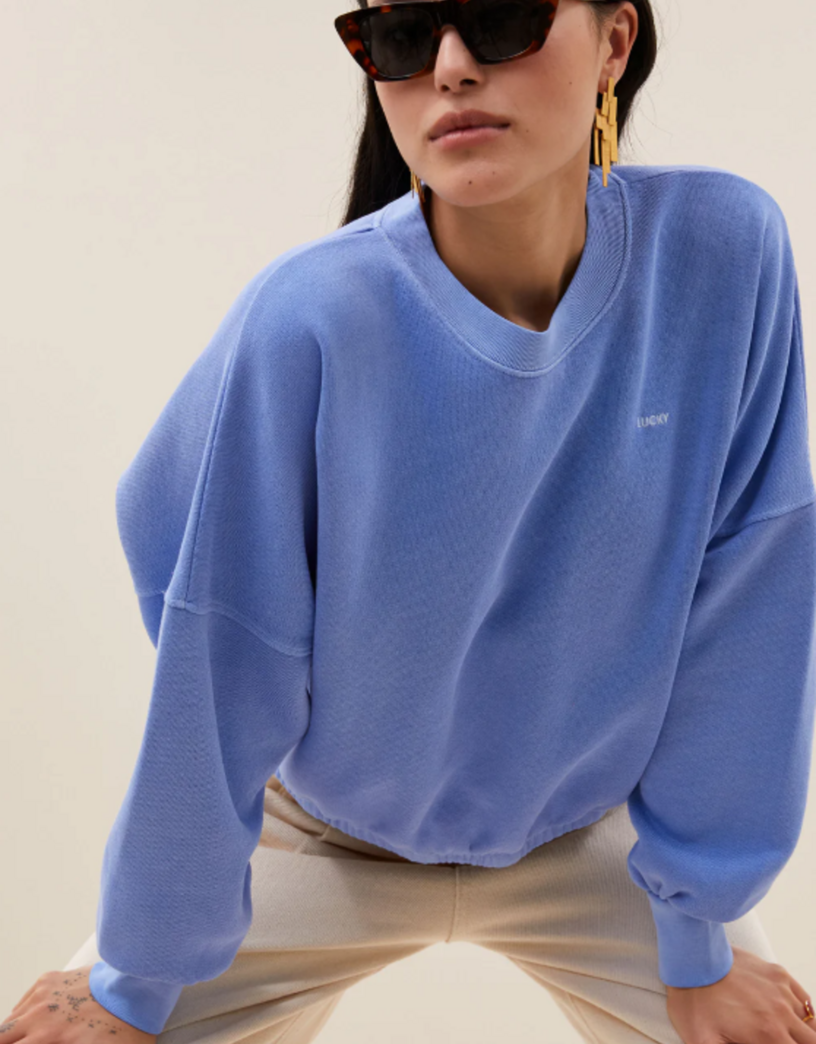 By Bar Malyn Sweater City Blue