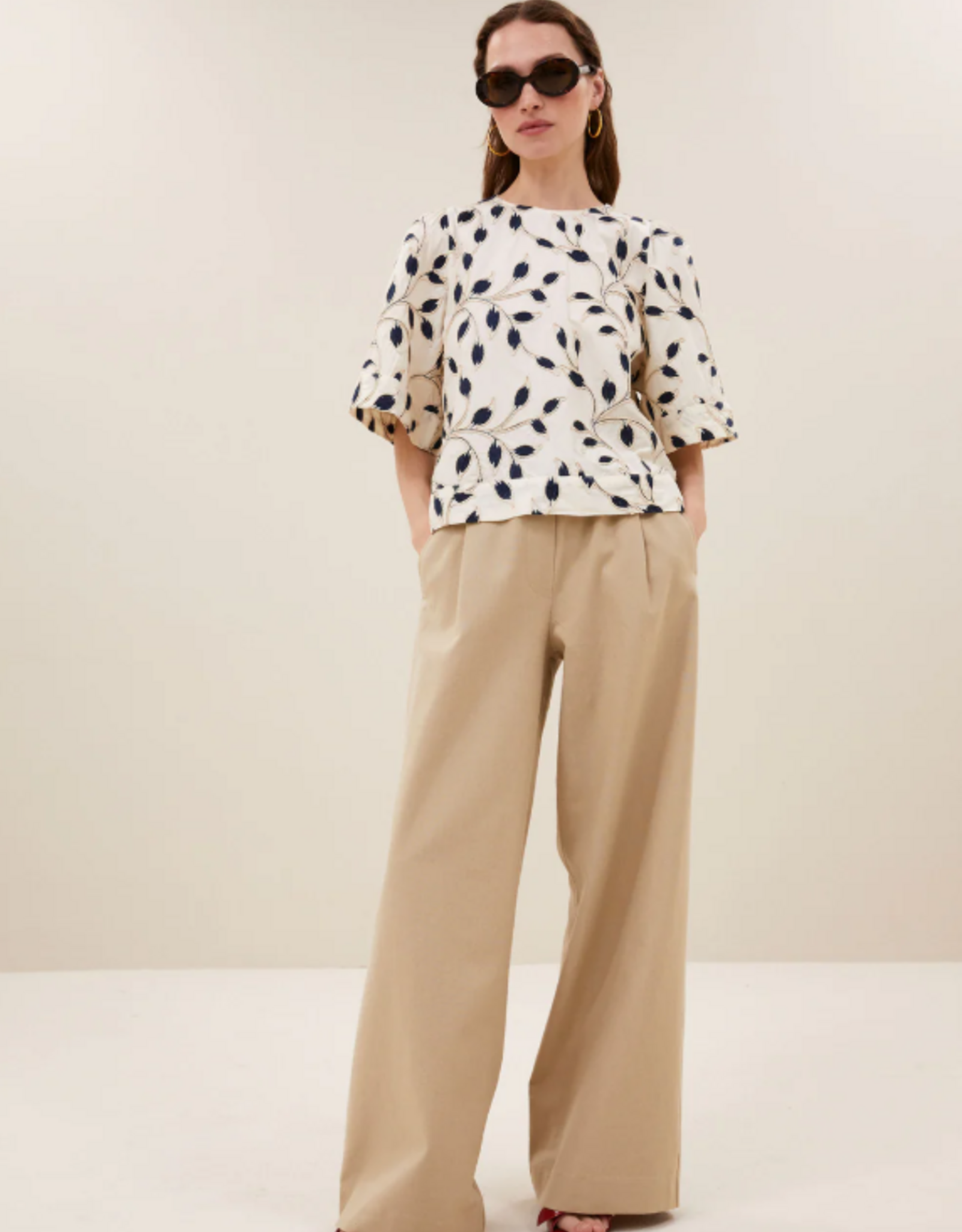 By Bar Benji Canvas Pants Dark Sand