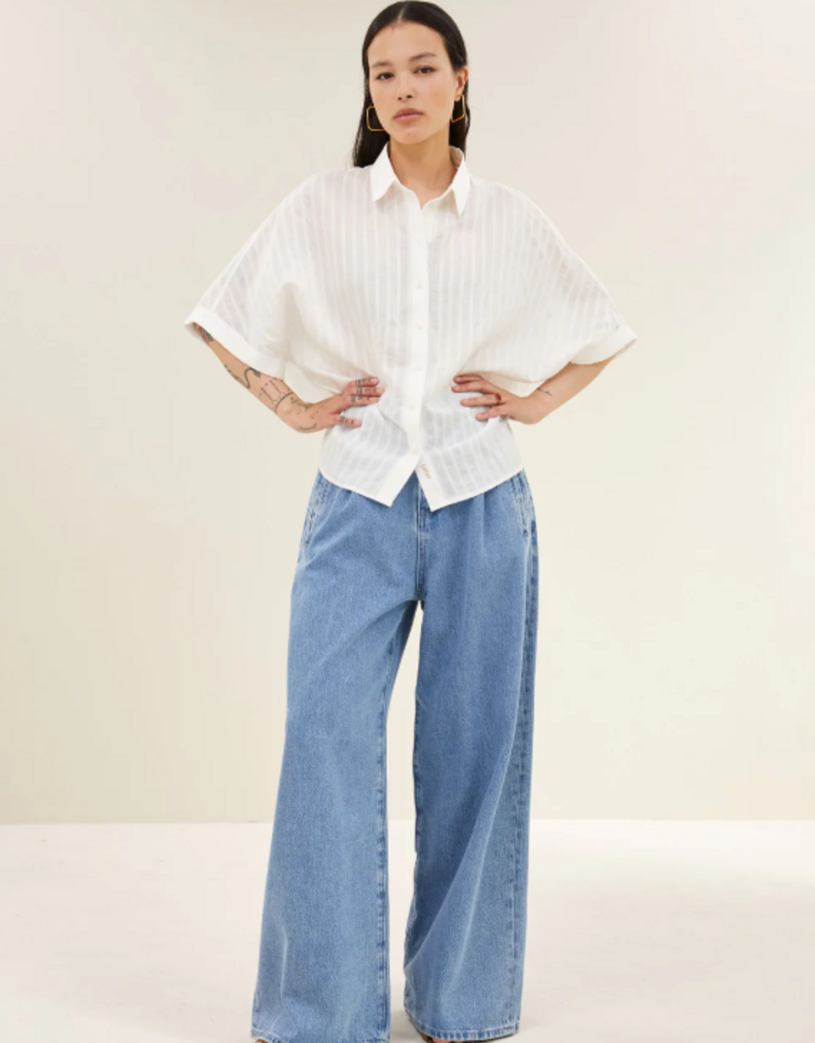 By Bar Sunny Blouse Off White