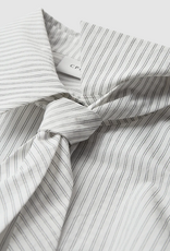 Cph Muse 207464 Piper Stripe Tie Shirt Bright White
